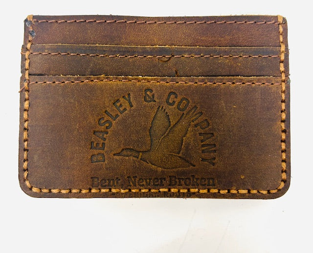 Horizontal Cardholder Without Money Clip