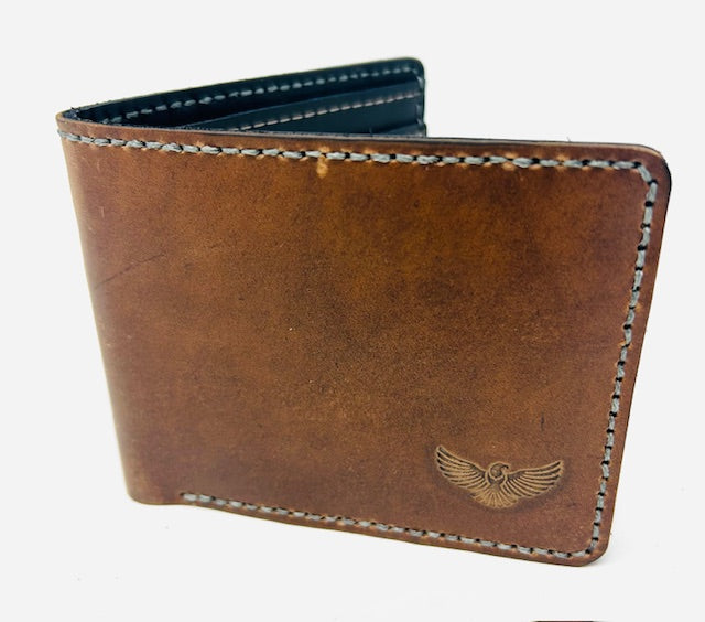 Dallas Bi-Fold Wallet (Hand Stitched)