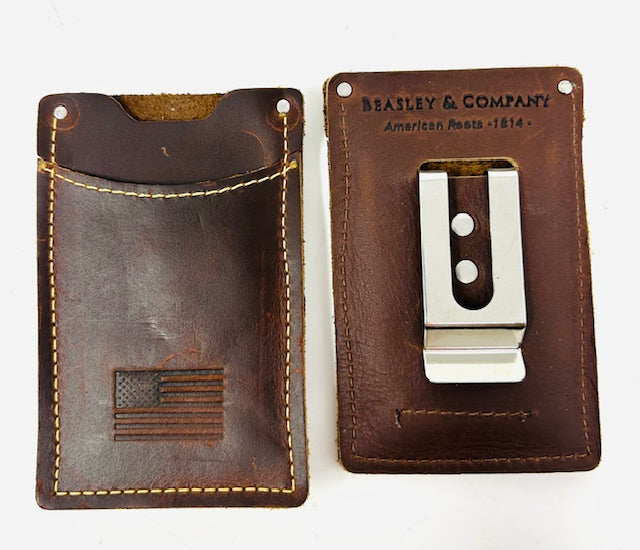 Vertical Cardholder With Money Clip