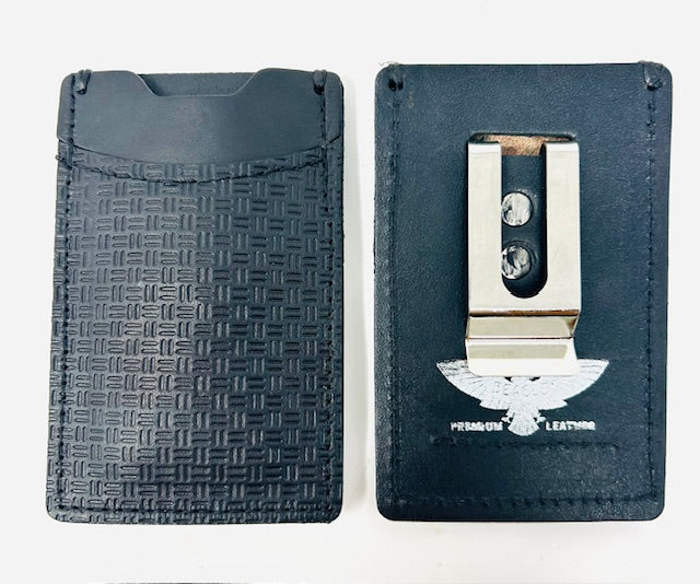 Vertical Cardholder With Money Clip