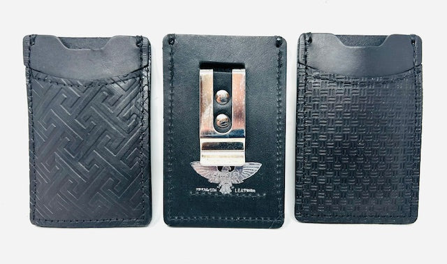 Vertical Cardholder With Money Clip