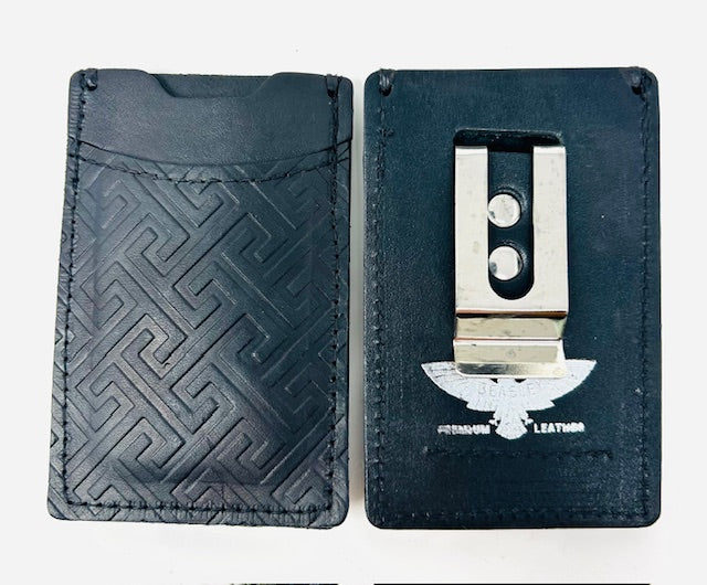 Vertical Cardholder With Money Clip